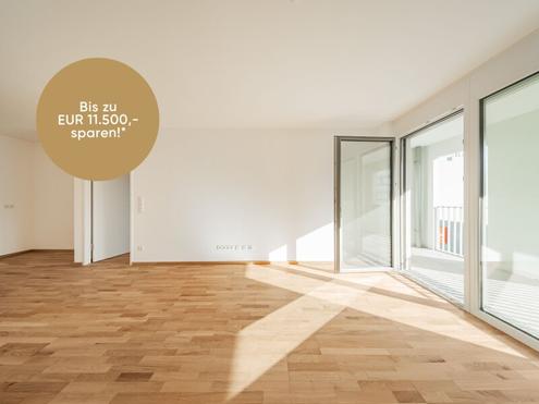 Wohnen am Puls der Stadt - Perfekt geschnittene 3-Zimmer Neubauwohnung