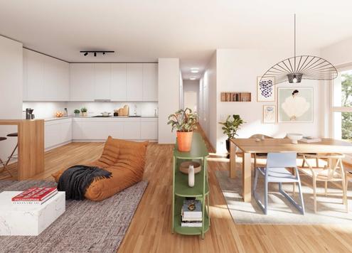 Vorhang auf! Wohnen am oberen Hausfeld - 2 Zimmer Traum (T2.28)