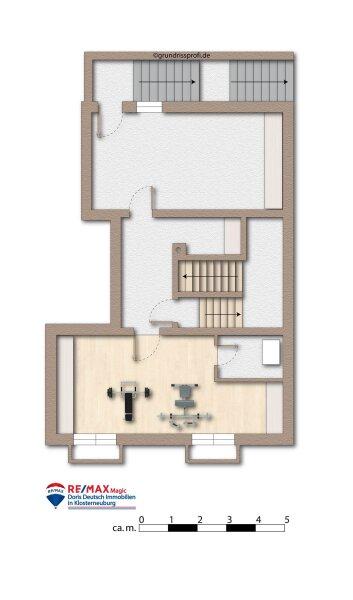 Grundriss Kellergeschoss m�bliert