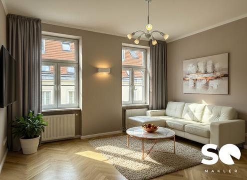 #SQ - ELEGANTER ALTBAU IN BESTLAGE - MODERNISIERT, LICHTDURCHFLUTET UND IDEAL AUFGETEILT