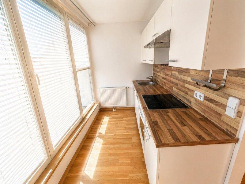 K�che mit Zugang zur Terrasse (Foto vom Abgeber)