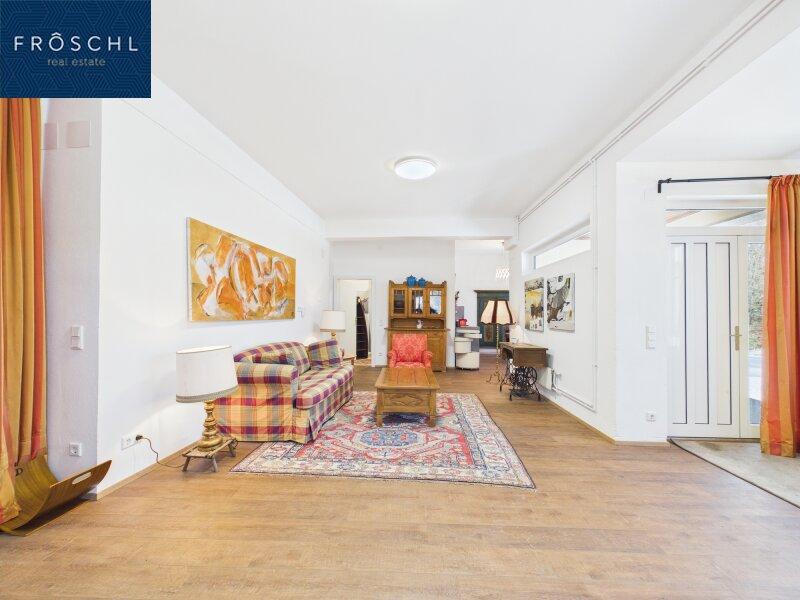 Blick in den Wohnsalon