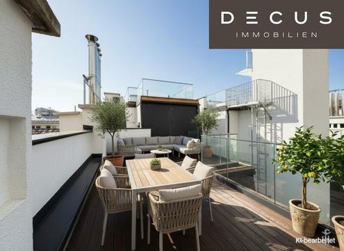 4 ZIMMER DACHGESCHOSSRESIDENZ | MIT SONNIGER TERRASSE UND VIEL PRIVATSPH�RE | MODERN AUSGESTATTET