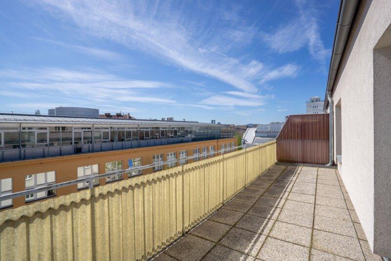 22 m� Dachterrasse
