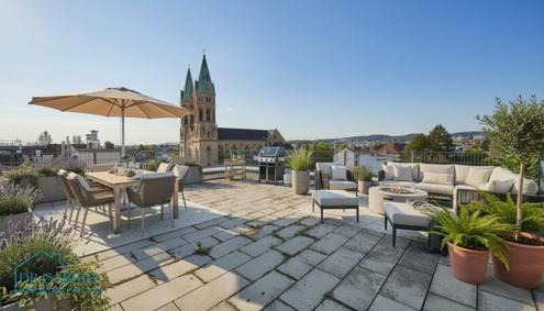 DACHTERRASSENMIETE - 2 SCHLAFZIMMER