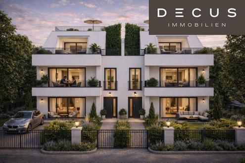 Exklusive Doppelhaush�lfte mit gro�z�giger Dachterrasse direkt am M�hlwasser | Eigengrund | Schl�sselfertig