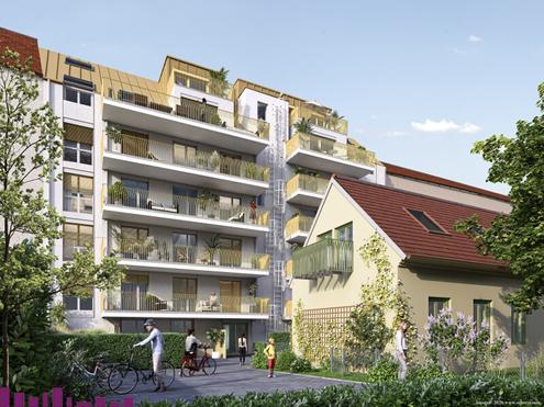 Moderne 2-Zi Wohnung mit Balkon in 1140 Wien - Erstbezug
