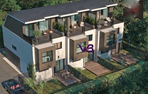 Bautr�gergrundst�ck mit Baugenehmigung f�r 3 exklusive Reihenh�user in ruhiger Lage!