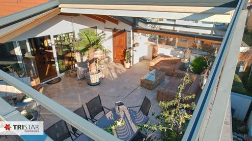 NEUER PREIS I Penthouse-artige Eigentumswohnung mit 127 m� Au�enfl�chen, 4 Stellpl�tzen