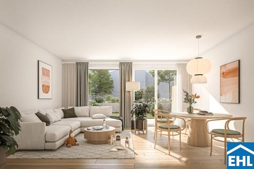 *Erstbezug* 2-Zimmerwohnung mit Loggia in ruhiger Lage des 23. Bezirks