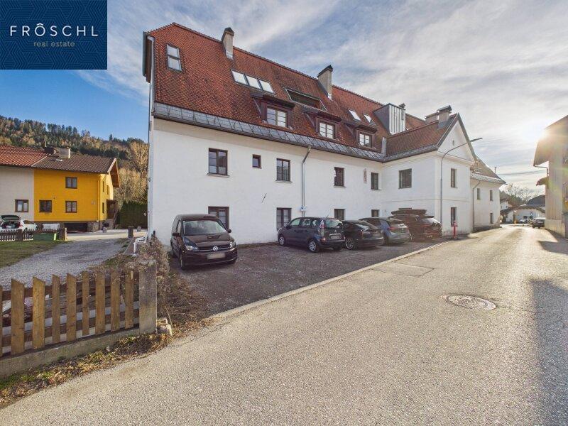 Ansicht der Abstellpl�tze