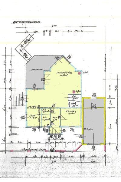 Grundriss Skizze Erdgescho�