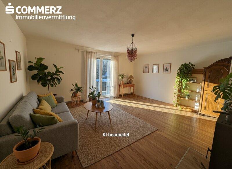 Wohnzimmer KI generiert
