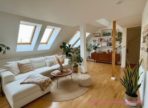 ENTZ�CKENDE MAISONETTE MIT TERRASSE IM KLASSISCHEN ALTBAU
