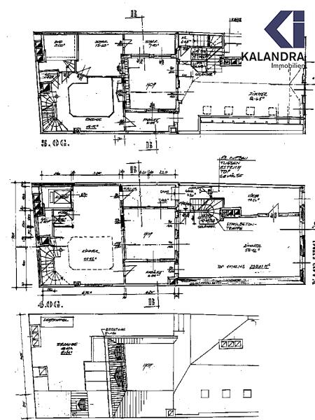 Grundriss aller Ebenen 