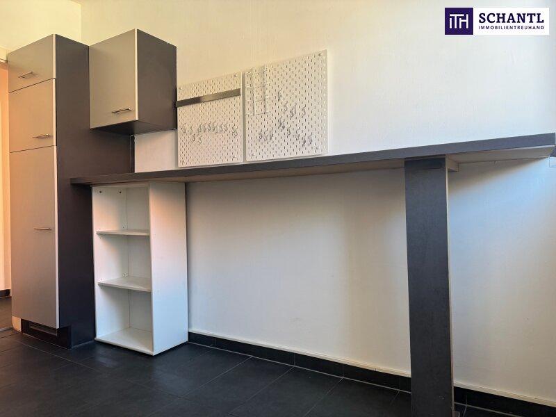 K�hlschrank und zus. Arbeitsfl�che