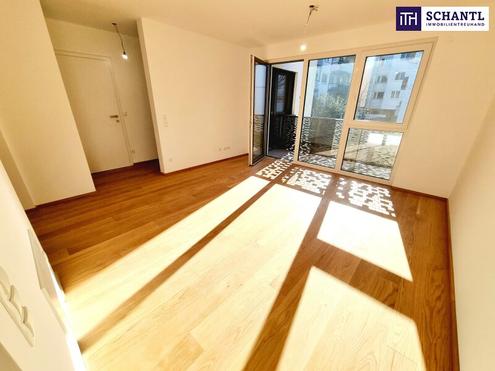 2-Zimmer mit Blick ins Gr�ne! Pure Lebensfreude - TOP Investment! Photovoltaik + W�rmepumpe! Hofseitiger Balkon + Blick ins Gr�ne + Komplette Ruhelage + Energieeffizienz + Perfekte Anbindung und Nahversorgung!