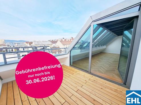 1150 Wien: 4 Zimmer-Dachgescho�-Maisonettewohnung in U-Bahn-N�he!