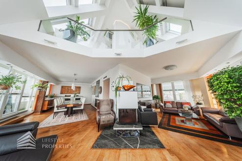Exklusives 2-Dachgeschoss-Penthouse mit Privatgarage & Premium Vollausstattung, N�he Augarten