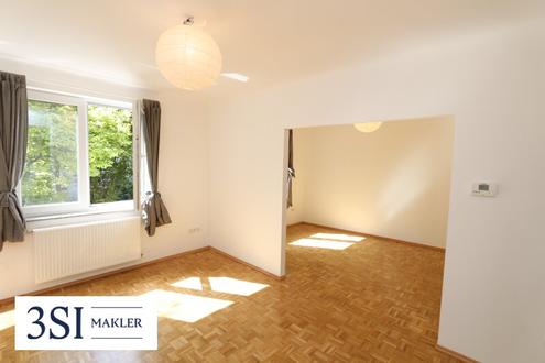 Sanierter Erstbezug mit Blick in den begr�nten Innenhof in absoluter Ruhelage