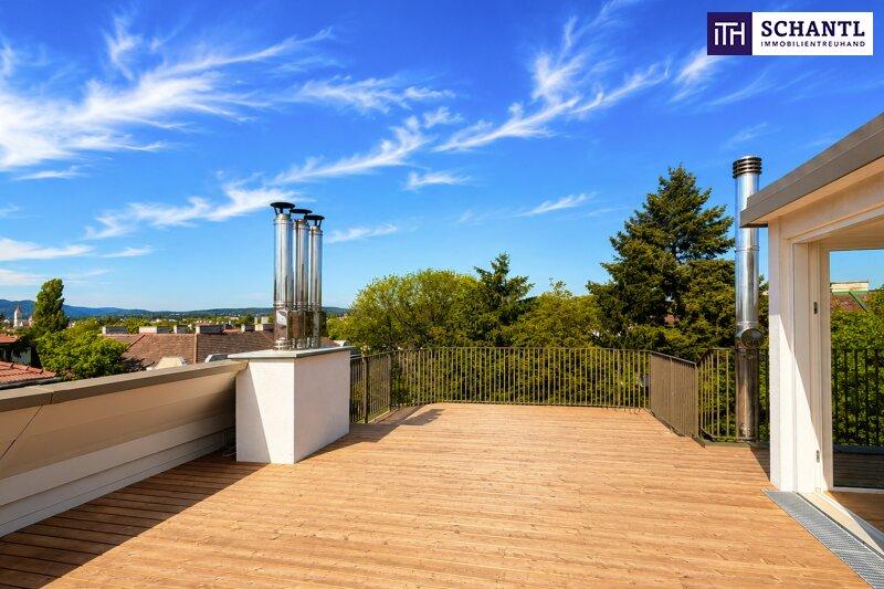 Sonnige Dachterrasse