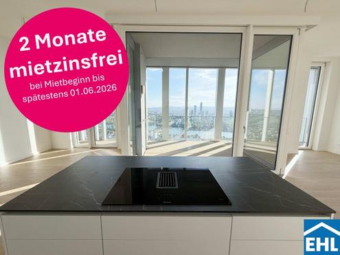 Erstbezug - 3-Zi.-Wohnung mit Rooftop Pool & Sauna