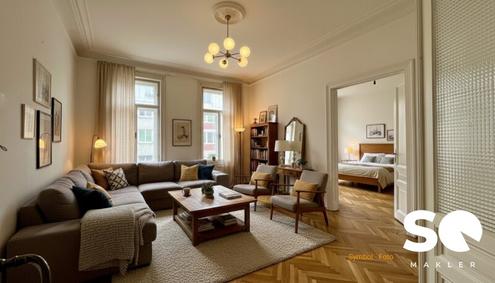 # SQ - CHARMANTE ALTBAUWOHNUNG IN EINEM GEPFLEGTEN ALTBAU -1080 WIEN - ALSER STRASSE