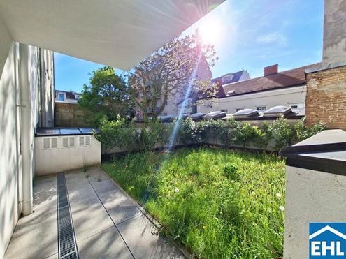 1-Zimmerwohnung mit Garten & Terrasse in den ruhigen Innenhof! U-Bahn N�he!