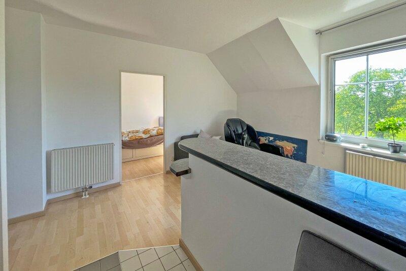 K�che Richtung Wohnzimmer und Zimmer 1