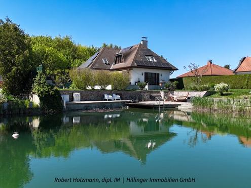 Gro�z�giges Einfamilienhaus mit Seezugang, W�rmepumpe & PV-Anlage - ideal auch f�r 2 Wohneinheiten