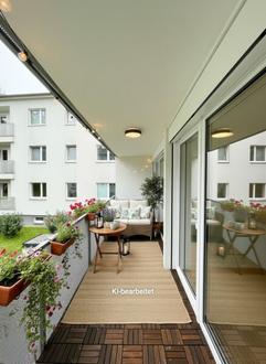 Wundervolle 2-Zimmer Wohnung mit Balkon zu mieten