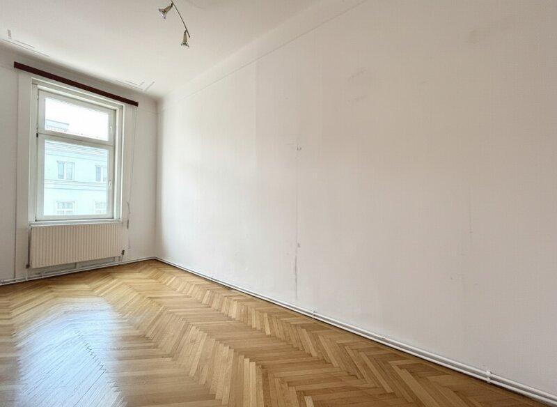 Schlafzimmer ausgemalt