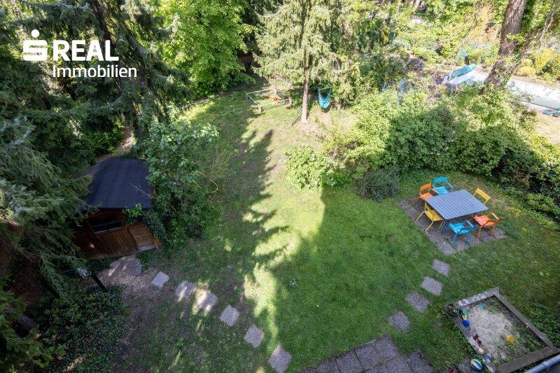 Blick in den Gemeinschaftsgarten