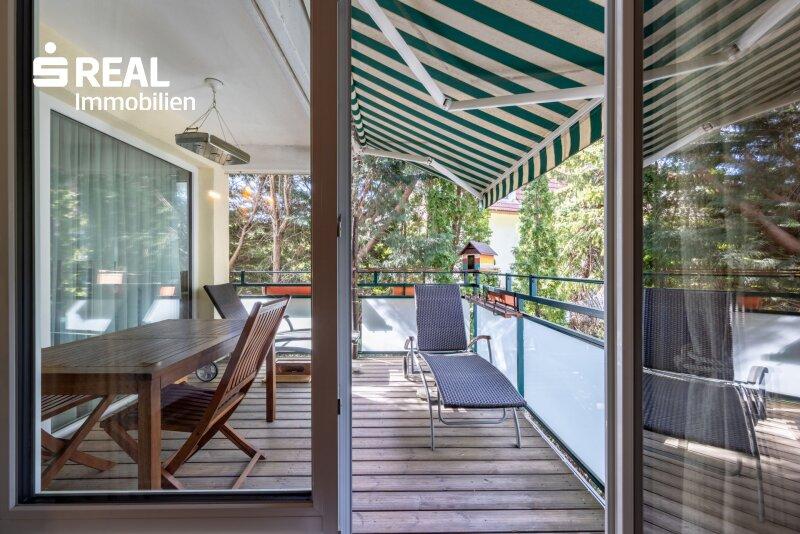 Blick zur Terrasse