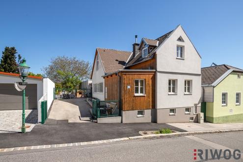 Familienleben im Grünen mit hervorragender Anbindung zu Wien - großzügiges Grundstück mit Haus und Garten in Gießhübl