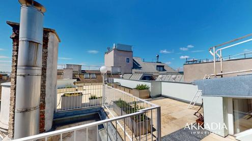 Exklusive DG-Wohnung in 1070 Wien mit 91m² Dachterrasse