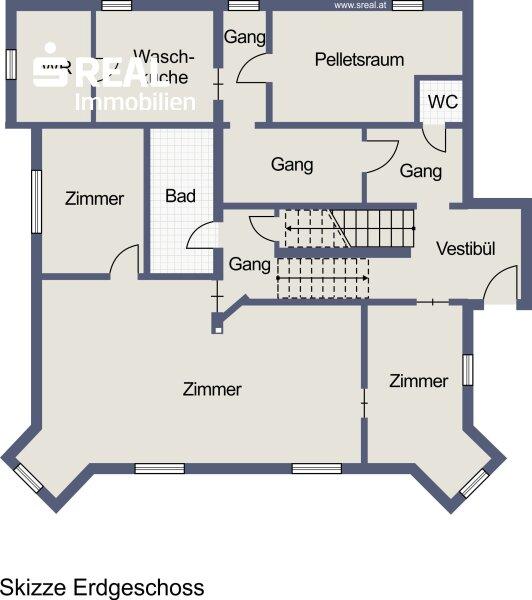 Plan Erdgeschoss