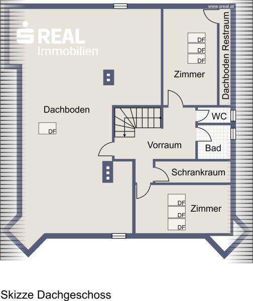 Plan Dachgeschoss