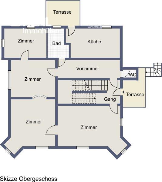 Plan Obergeschoss