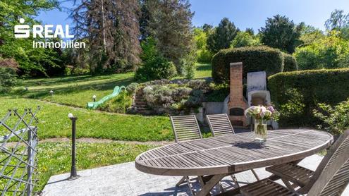 Wienerwald statt Reihenhaus: Villa mit Parkgarten nahe Wien