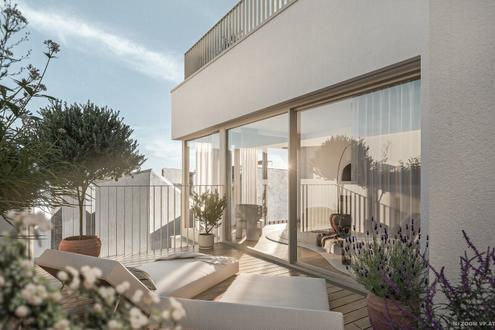 4-Zimmer Erstbezug mit 18 m�  Terrasse und 28 m�  Dachterrasse, direkt am Naschmarkt