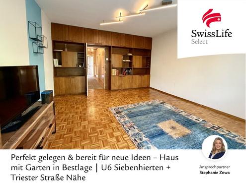 Perfekt gelegen & bereit f�r neue Ideen - Haus mit Garten in Bestlage | U6 Siebenhierten + Triester Stra�e N�he