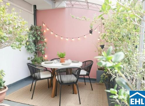 Wohnen mit Gef�hl: Dachgescho�-Maisonette mit zwei Terrassen in Wiener Neudorf