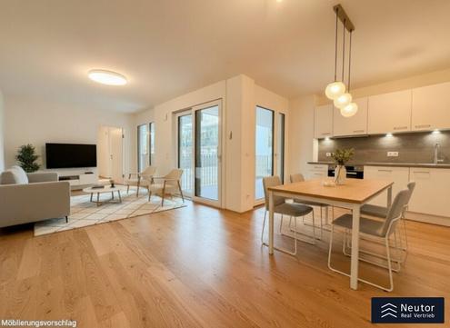 MOLLART LIVING - 3-ZIMMER-WOHNUNG MIT GRO�Z�GIGEM BALKON - WOHNEN AM PULS DER ZEIT MIT AUSGEZEICHNETER U-BAHN ANBINDUNG MITTEN IN MARIAHILF