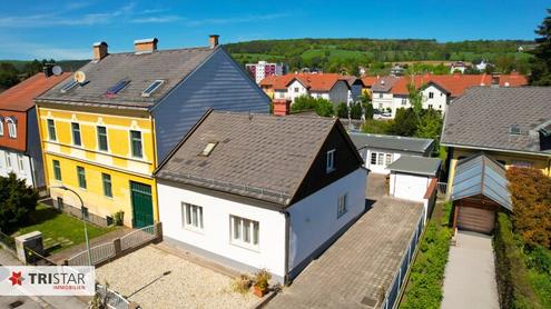 Haus mit 712 m� Grund, Garage & Werkstatt in Berndorf