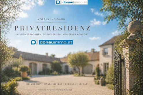 Vorankündigung - Diskret - Exklusiv! Beeindruckende Privatresidenz in St. Pölten!