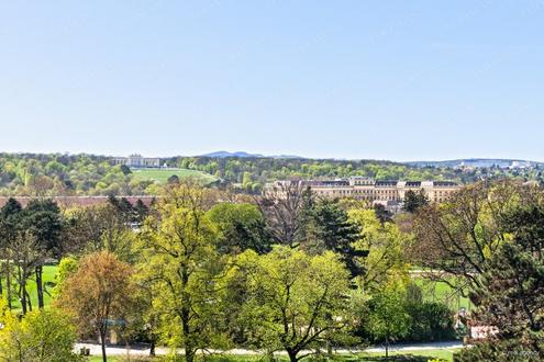 DG-Maisonette mit spektakul�rem Fernblick �ber Schloss Sch�nbrunn & Gloriette