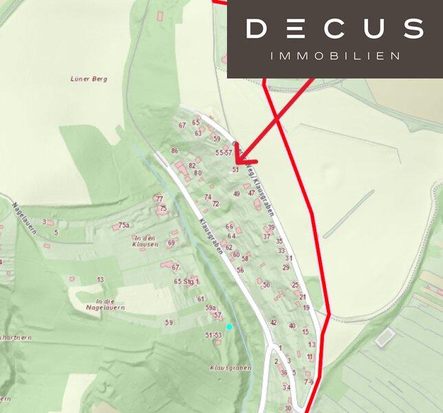 Rote Linie: Landesgrenze W - N�