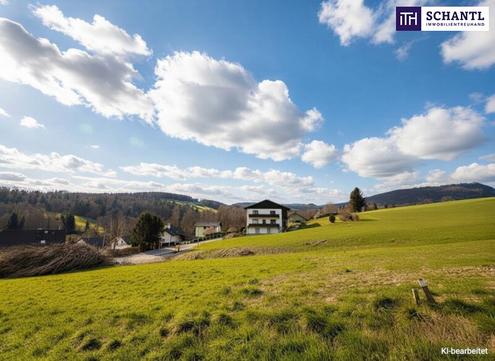 Traumhaftes Baugrundst�ck in 8062 Rabnitz - sonnige Lage mit herrlichem Ausblick!