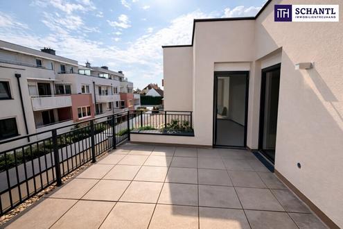 Eine Sonnenterrasse vom Feinsten. 3 Zimmer in Hofruhelage im Erstbezug! Ab Q3/26